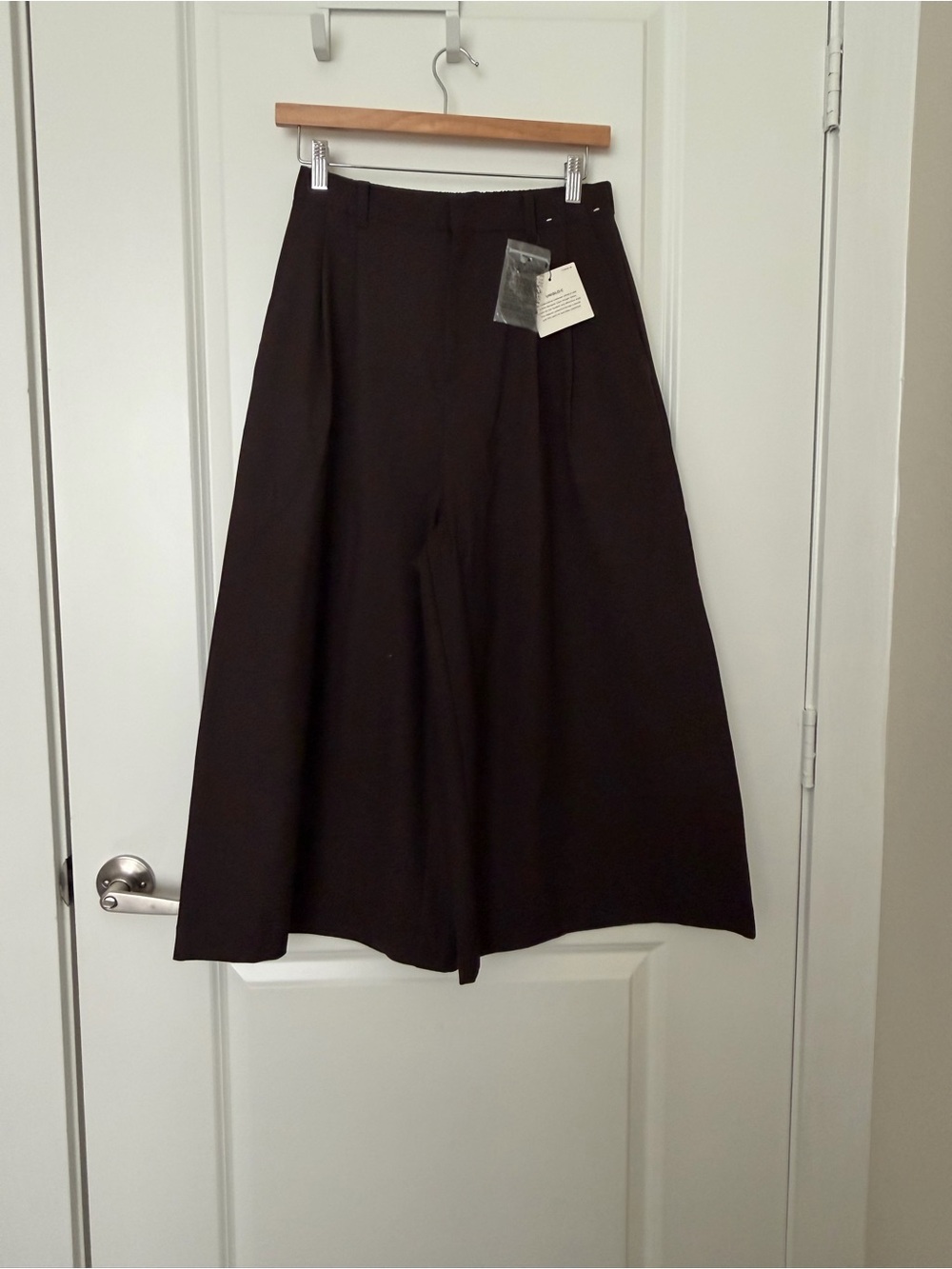 NEW Uniqlo Brown Women’s Culottes Pant - Petite - Picture 2 of 5